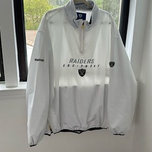NFL Raiders Equipment Windbreaker